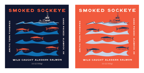 Alder-Smoked Tinned Sockeye